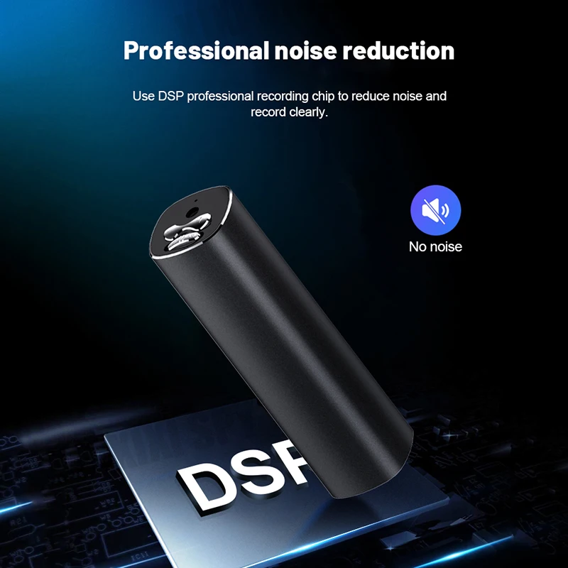 Sound recorder 600 hours long lasting voice recorder digital recording device professional sound dictaphone privat records