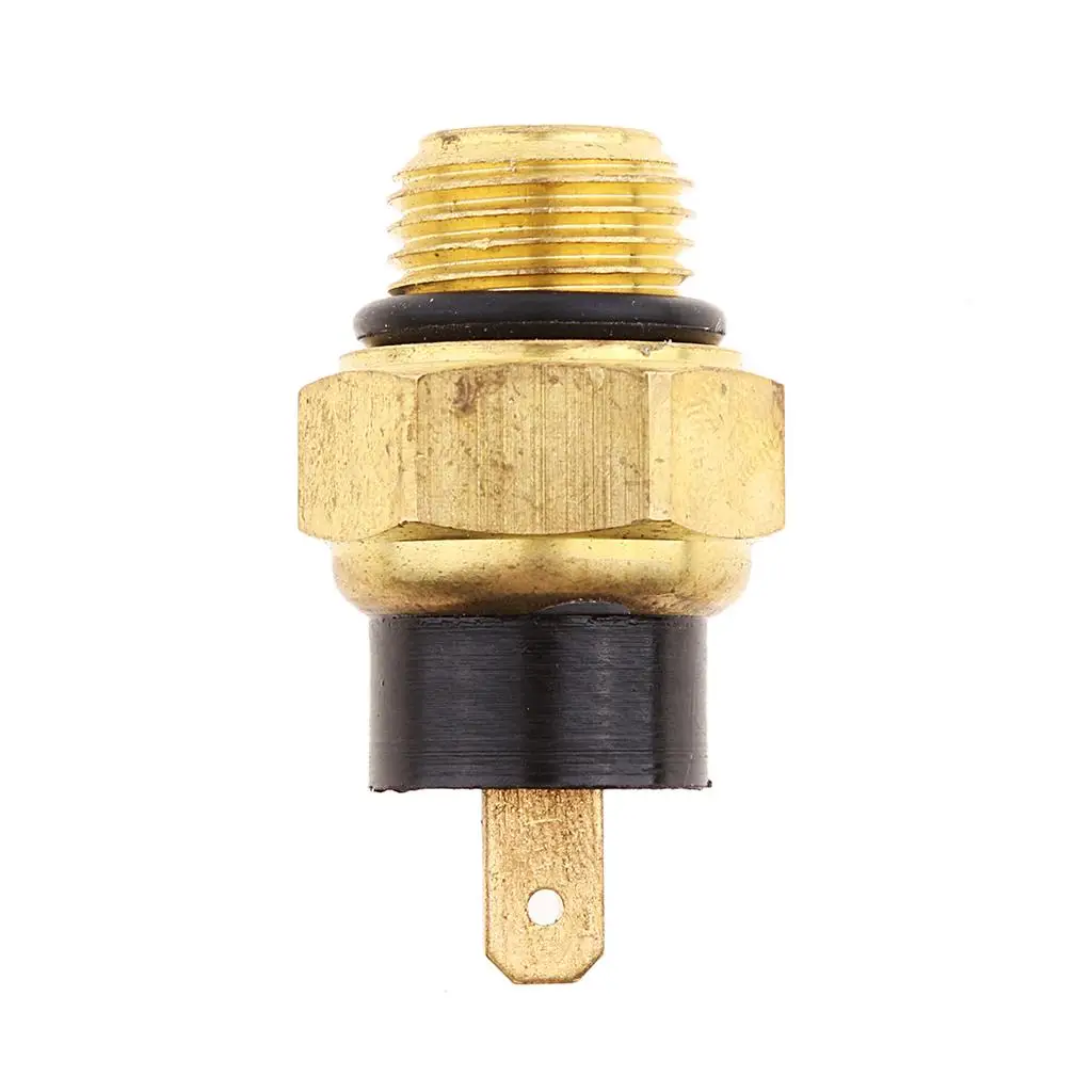 

Coolant Temperature Switch Sensor Gold Metal Replacement Electric Fan Thermostat for Honda VT600C SHADOW VLX