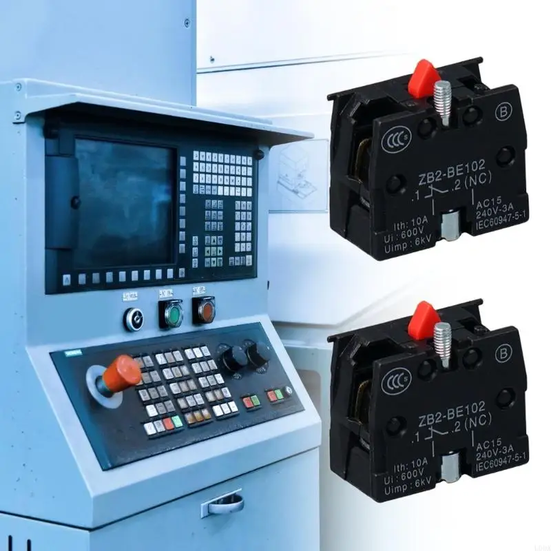  Professional Normally Closed Contact Switches 4 Pack Aluminum Component for Industrial Equipment and Home Electronics
