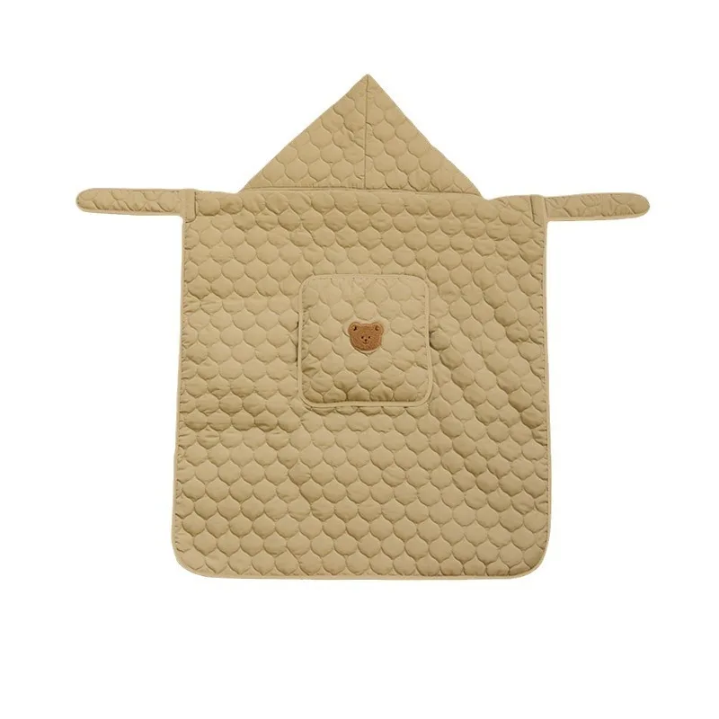 

Baby windproof blanket cart blanket children's waist stool windproof strap winter portable quilt warm thickened