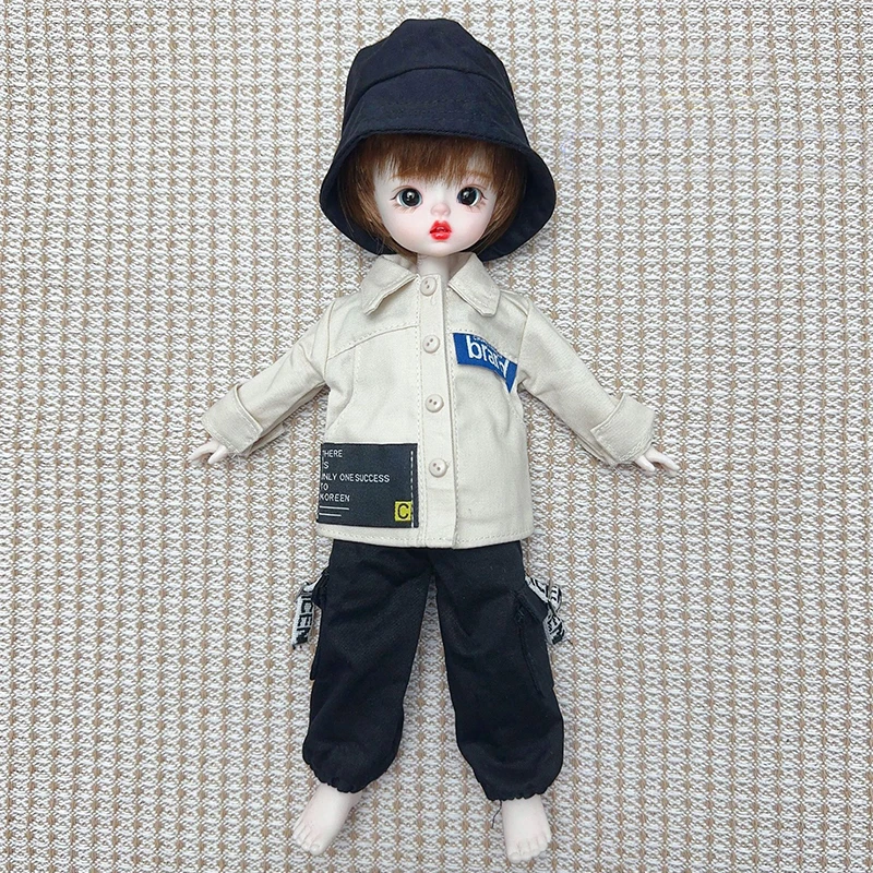 애니메이션 BJD 의류 액세서리 원피스 공주 인형 집 세트, 어린이 휴머노이드 인형, DIY 원피스 메이크업 장난감, 소녀 선물, 30cm
