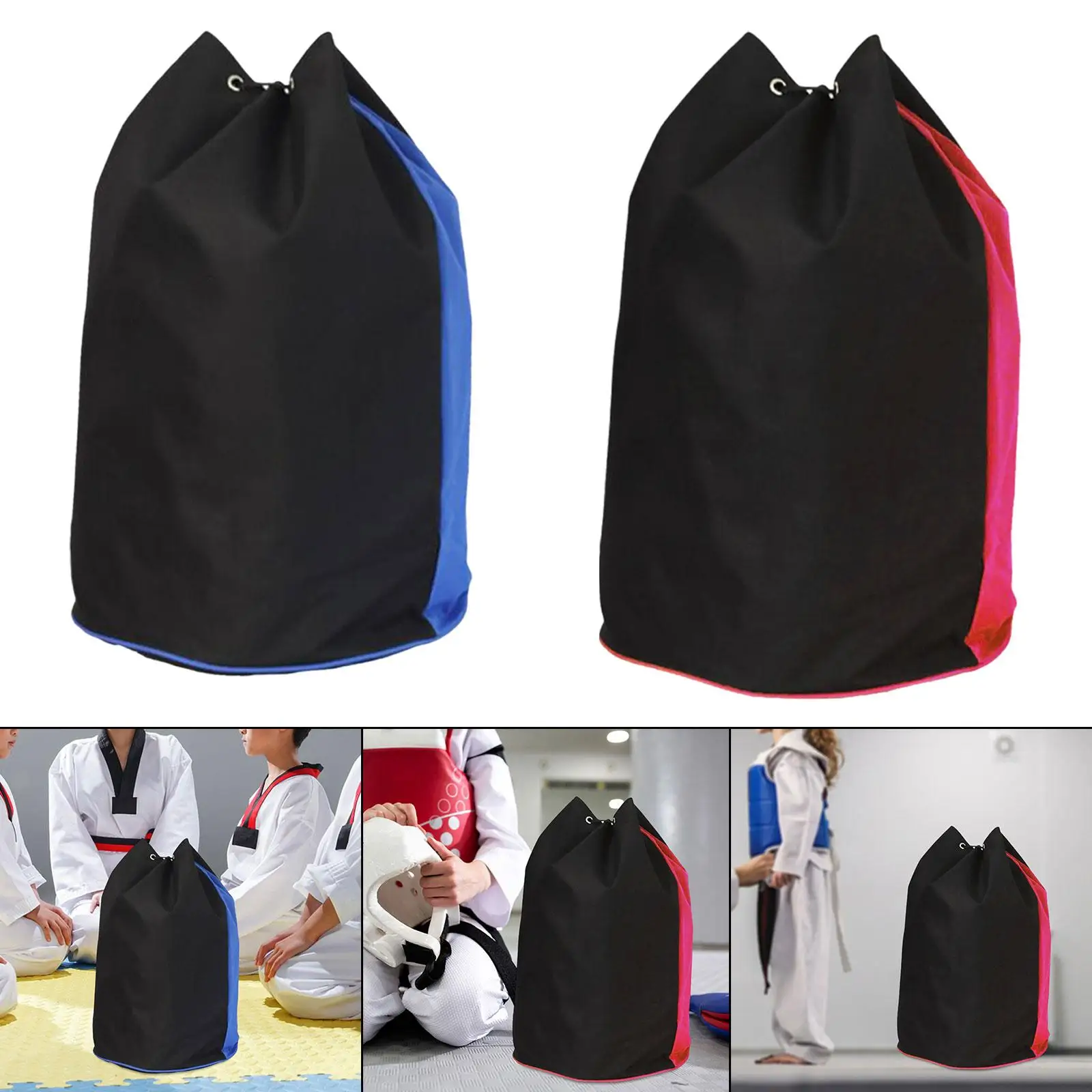 Drawstring Mochila para Taekwondo, Protector Bag, Kick Boxing, Fitness, Esportes ao ar livre, Montanhismo, Natação, Camping