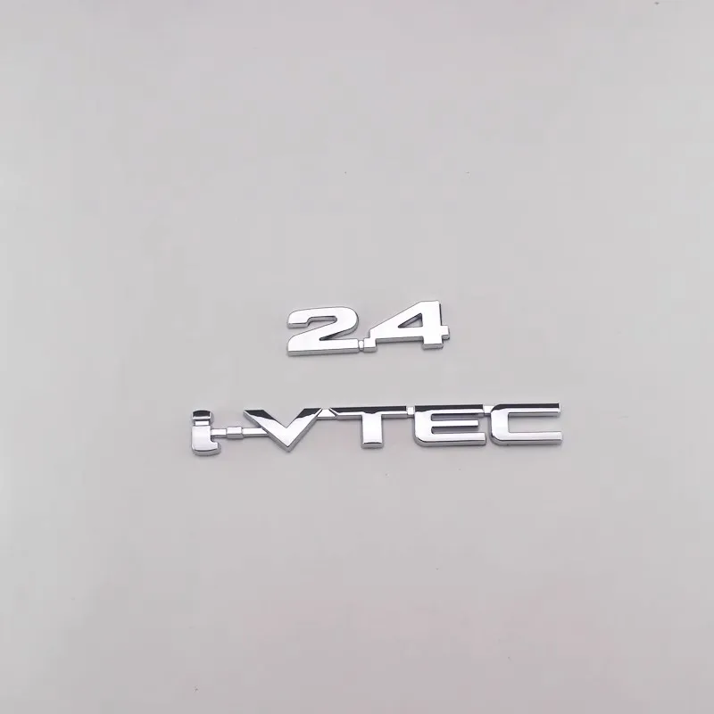 Auto Logo 2.0 English Letter label stickers Rear trunk Sign Mark For Honda 8th generation Accord 2.4