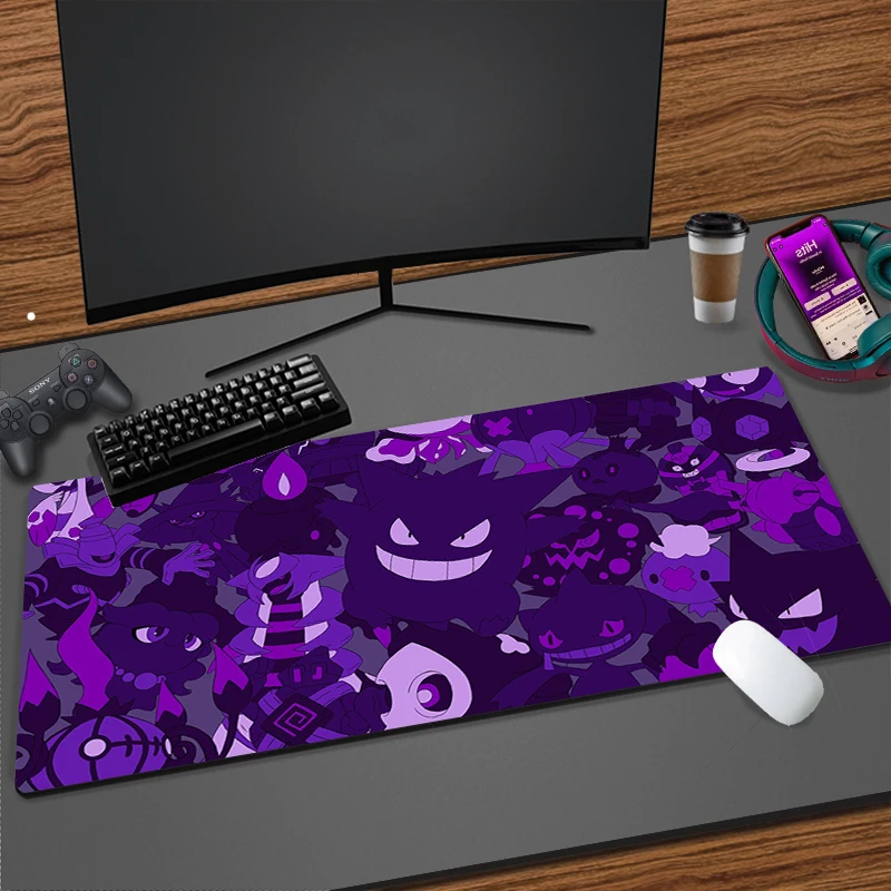 Japanese kawaii anime Mouse pad Computer Speed type carpet mat for e-sports players Laptop Keyboard Mousepad Office Desk Mat