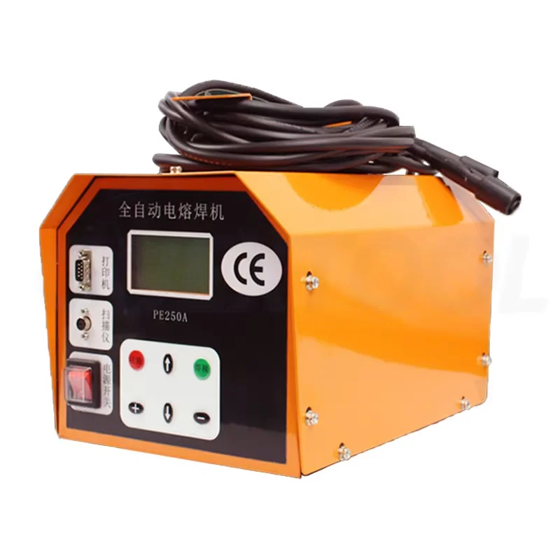 PE Pipe Electric Fusion Welding Machine Gas Pipe Hot Fusion Welding Machine Fully Automatic Wire Electric PE Melting Machine