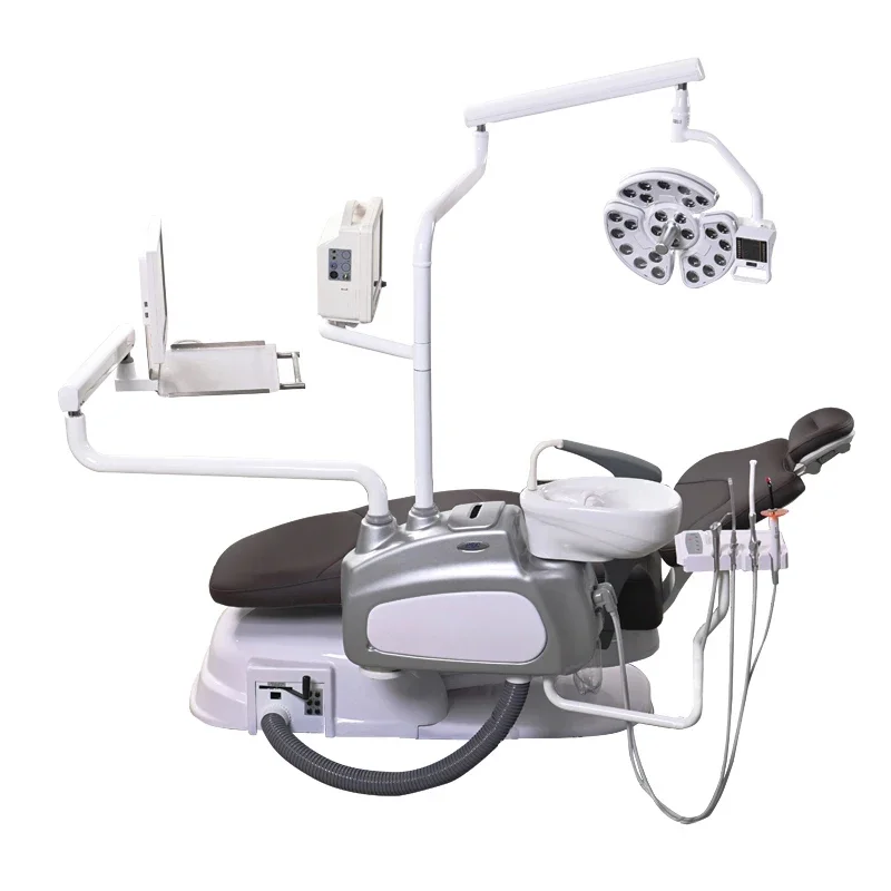 Best Price China Factory Dentist Equipment Unit Set  Chair for Hospital Clinic Furniture Medical Treatment Bed