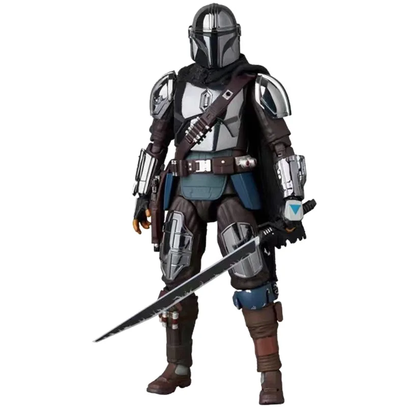 star-wars-mandalorian-20-electroplated-ding-jialun's-doll-model-ornaments-boxed-hand-made-birthday-gifts