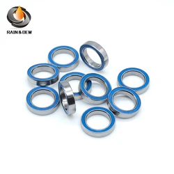 10PCS MR128RS Bearing  8x12x3.5 mm ABEC-7 Hobby Electric RC Car Truck MR128 RS 2RS Ball Bearings MR128-2RS Blue Sealed