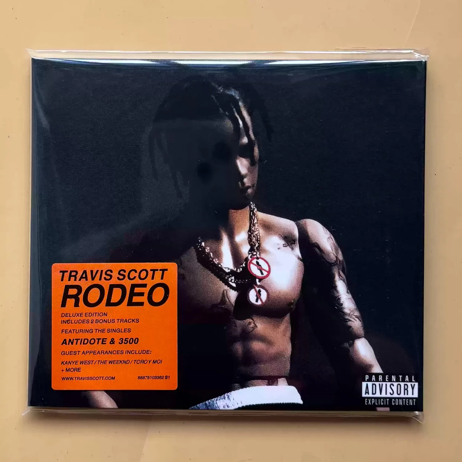 Travis Scott "Rodeo" Deluxe Trap Hip Hop CD High Octane Rap 