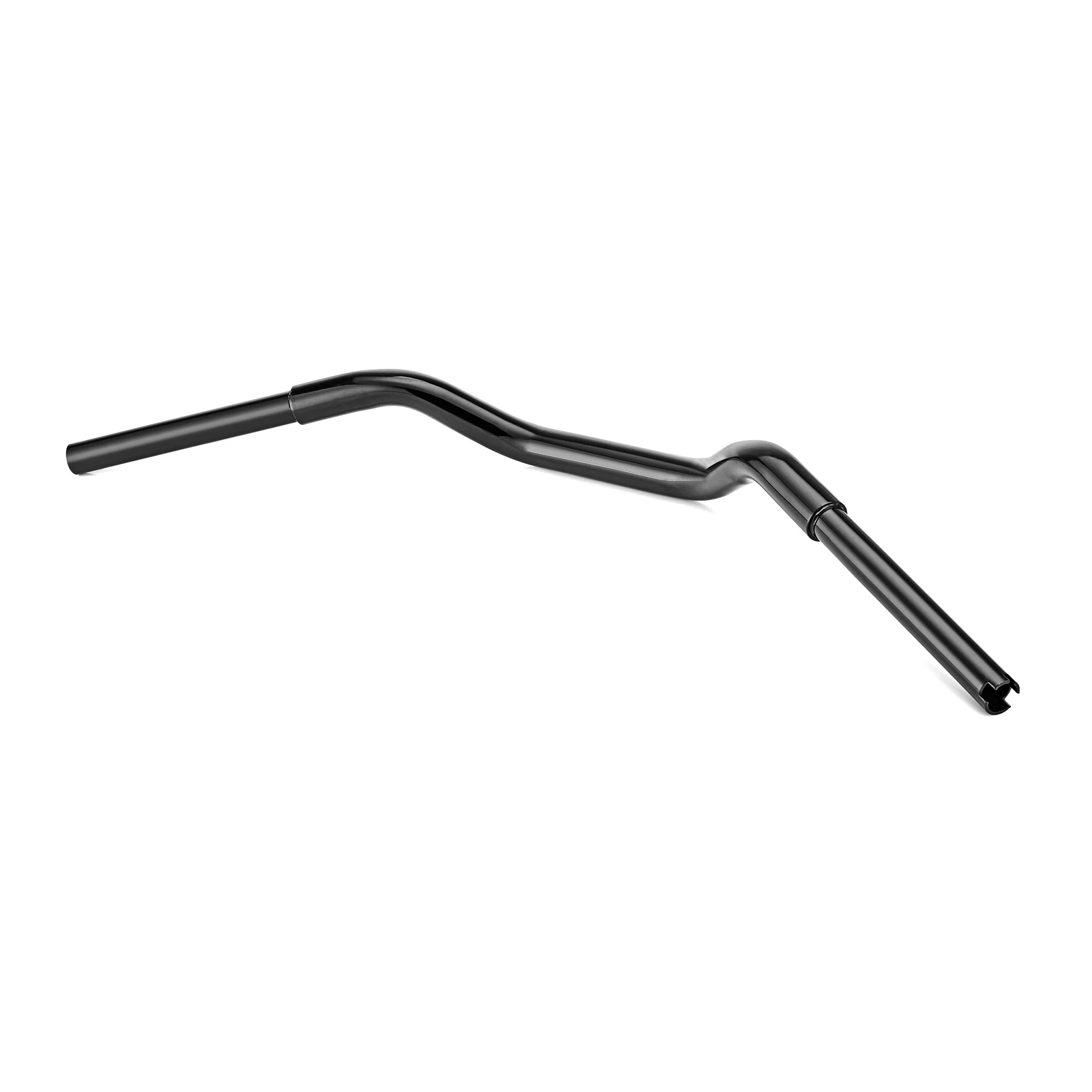 Motorcycle Handlebar Chrome/ Black 3.75