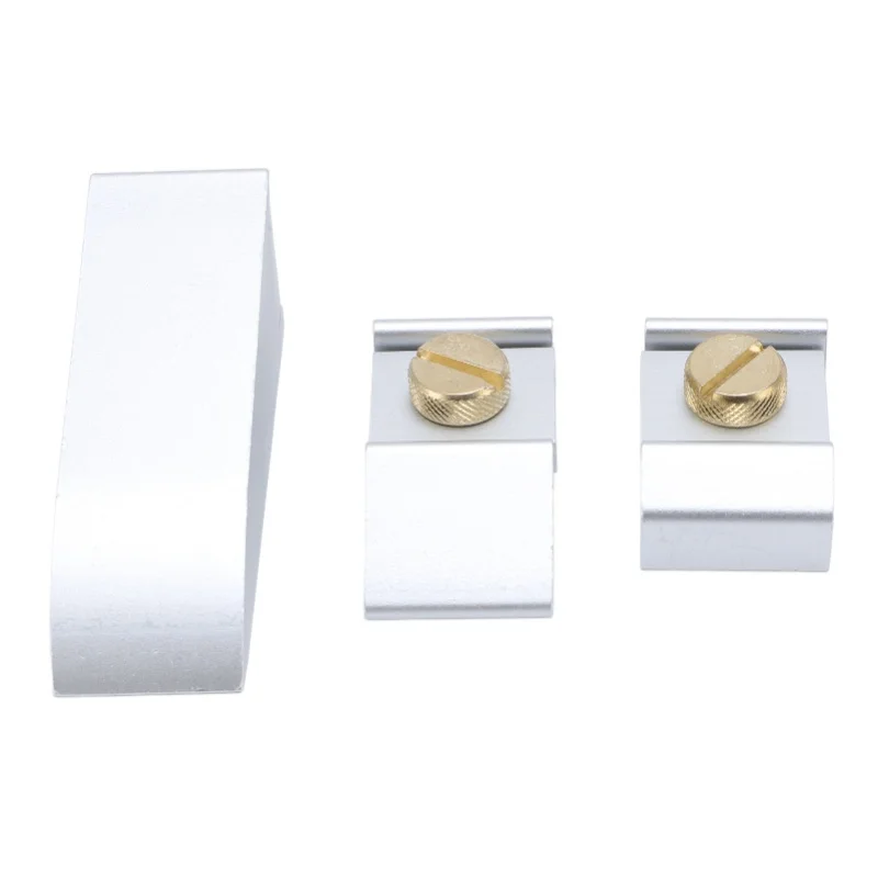 Hand Sander Holder Trapezoid Beveled Cuneiform Shape Aluminium Alloy Handheld Sanding Clamp Set