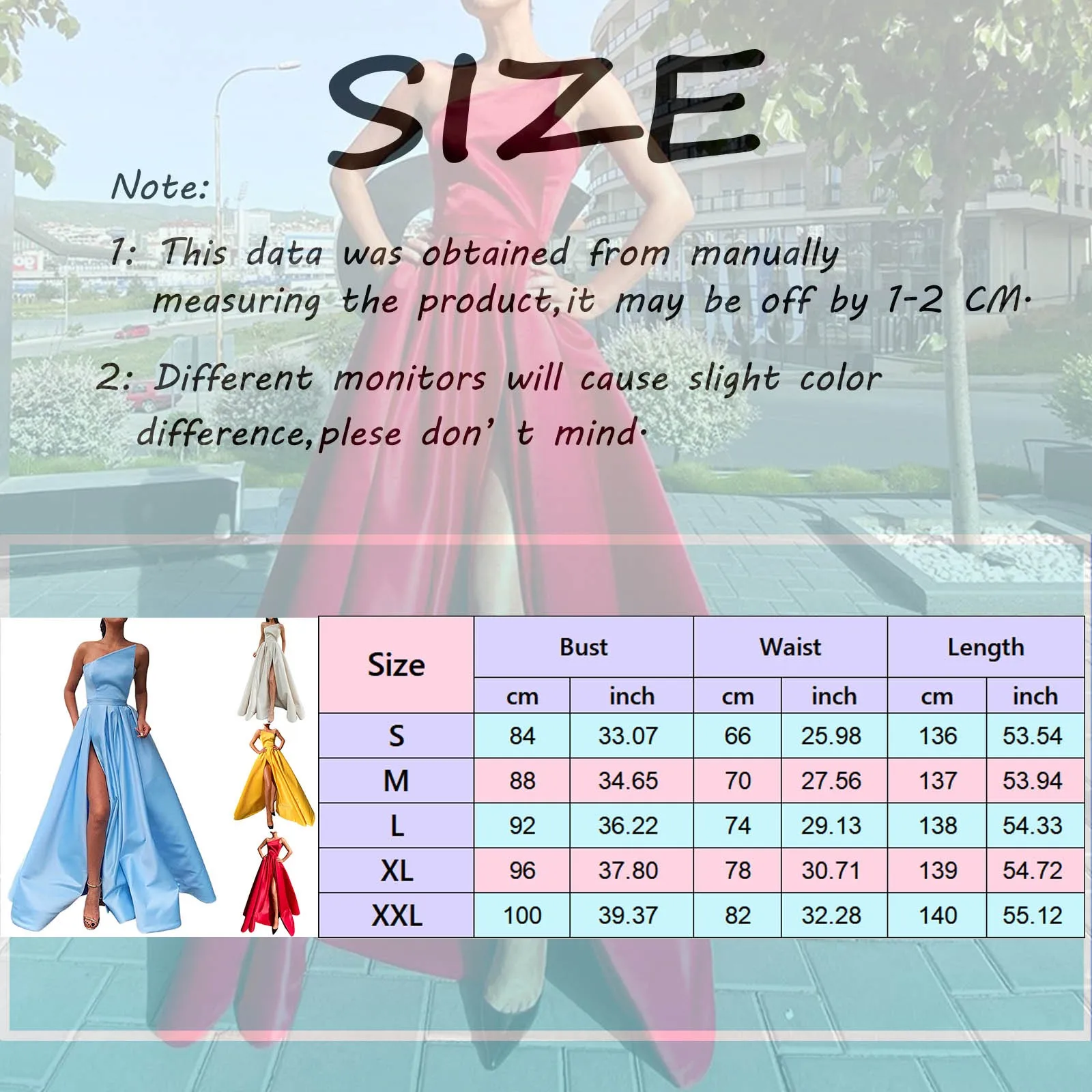 Women Wedding Dress Long Evening Party Formal Cocktail Dresses Satin Bridesmaid Solid Color With Slit Chic Elegant Vestido Wear