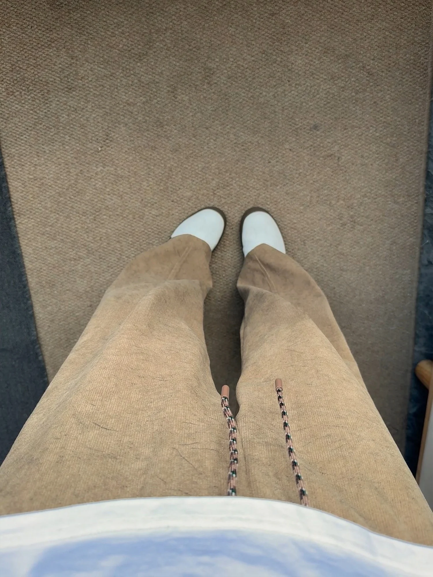 Khaki Side Cut Flar… - image