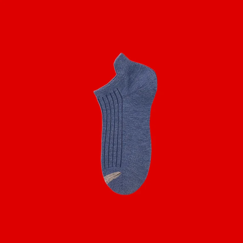 5/10 Paar kurze Herbst dünne flache niedrig geschnittene Baumwoll socken Herren Sommer atmungsaktive lässige schweiß absorbierende Socken Sportboot socken