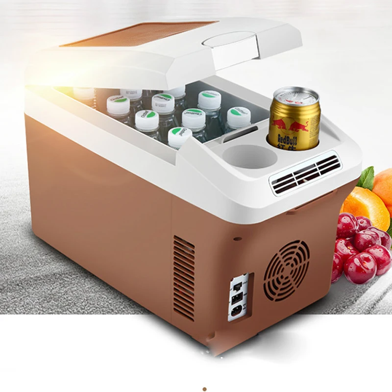 15L Car Refrigerator Household Refrigerated Portable Small Freezer Suitable for Outdoor and Travel Mini Refrigerador 12V/24V