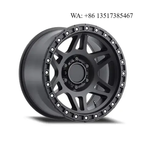 Custom Forged Alloy Beadlock Wheels 4 5 6 8 Lug Concave Design Offroad Wheel 6x139.7 8x170 for Jeep Ford Pickup Hilux F150