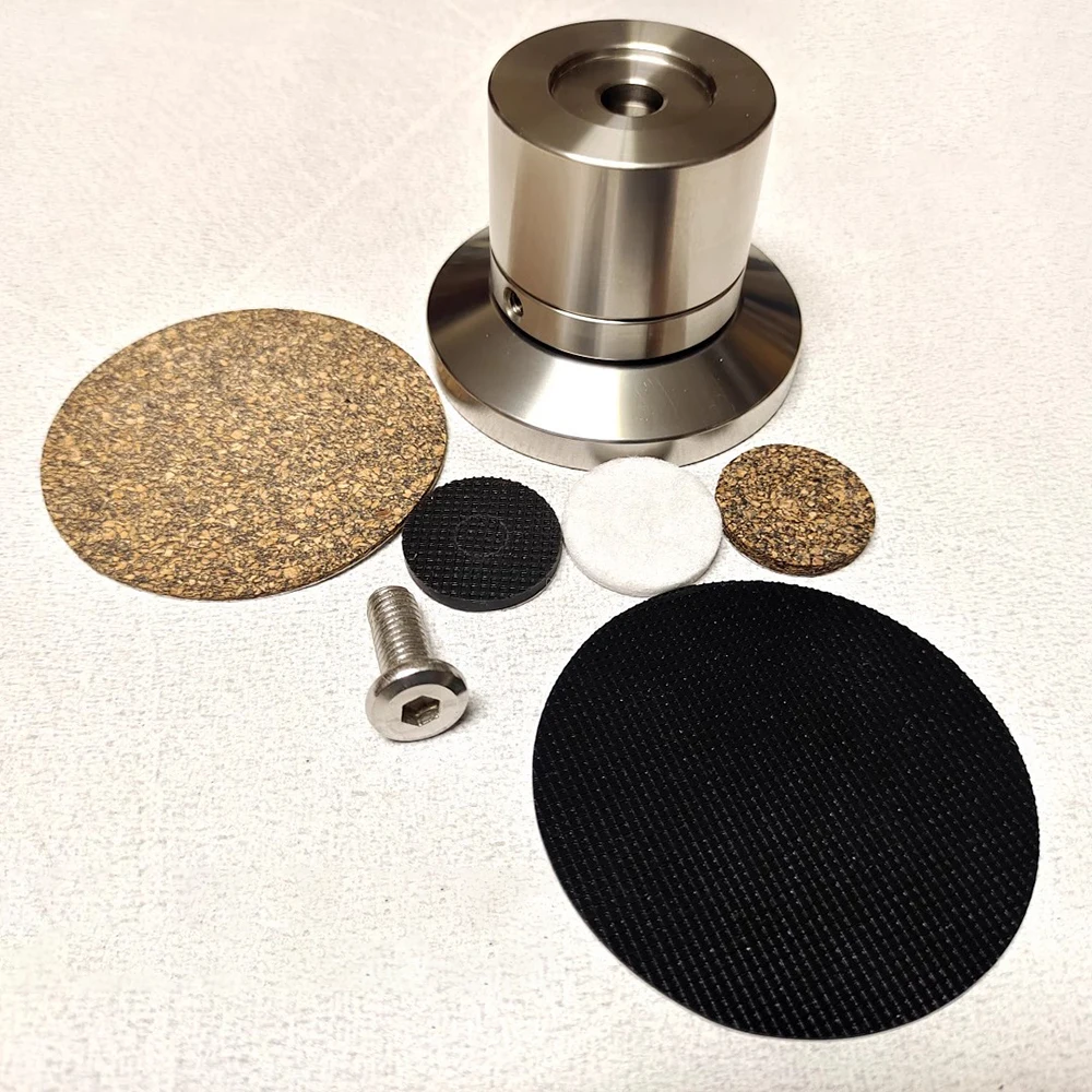 

304 Stainless Steel Shock Absorbing Feet for Audio Equipment – Vibration Isolation Pads, 150kg Load Capacity, Height Adjustable