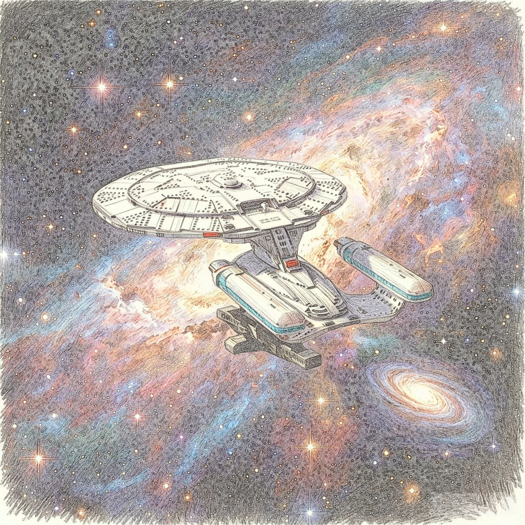 Más de 3600 Piezas, Nuevo Modelo de Bloques de Construcción del Star Trek Enterprise 2026, Juguete de Regalo para Cumpleaños y Festividades, Decoración