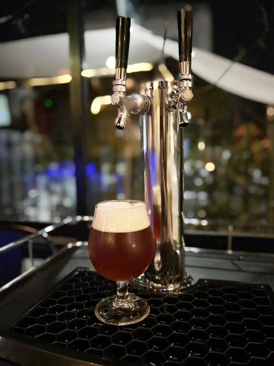 Bier Kegerator Tropfschale In Schwarzer Farbe