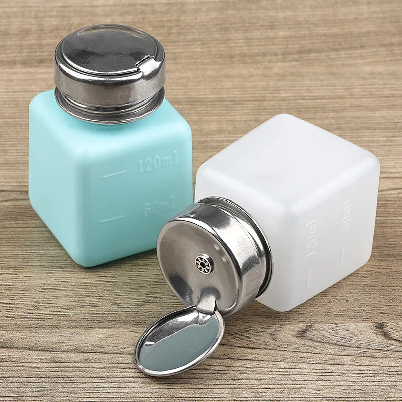 JCD 120ML Soldering Alcohol Bottle Alcohol Storage Container High Tightness Gas And Liquid Storage Container Easy To Carry
