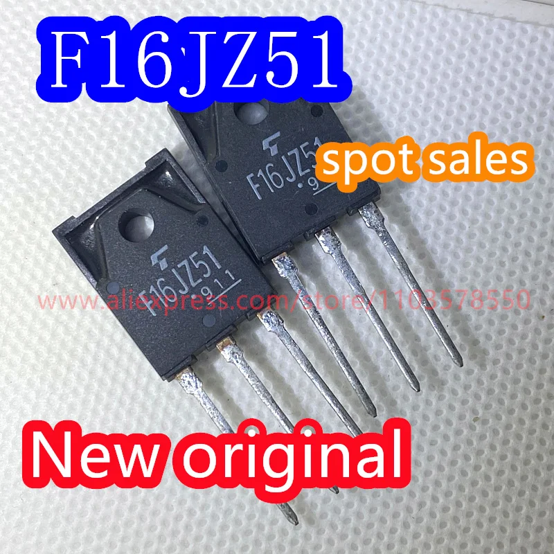 

5PCS F16JZ51 brand new original 16A 600V high-power unidirectional thyristor TO-3PF