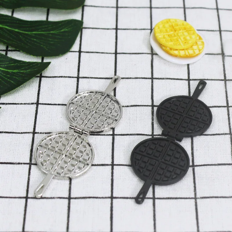 Mini Dollhouse Voedingsmiddelen 1:12 BJD Keukengerei Wafelvorm Honing Yoghurt Wafel Mallen Poppenhuis Keuken Miniatuur Accessoires Items