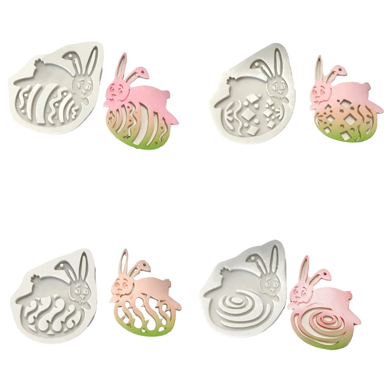 

Baking Clay Moulds Rabbit Theme for DIY Cake Decoration Pastry Muffin