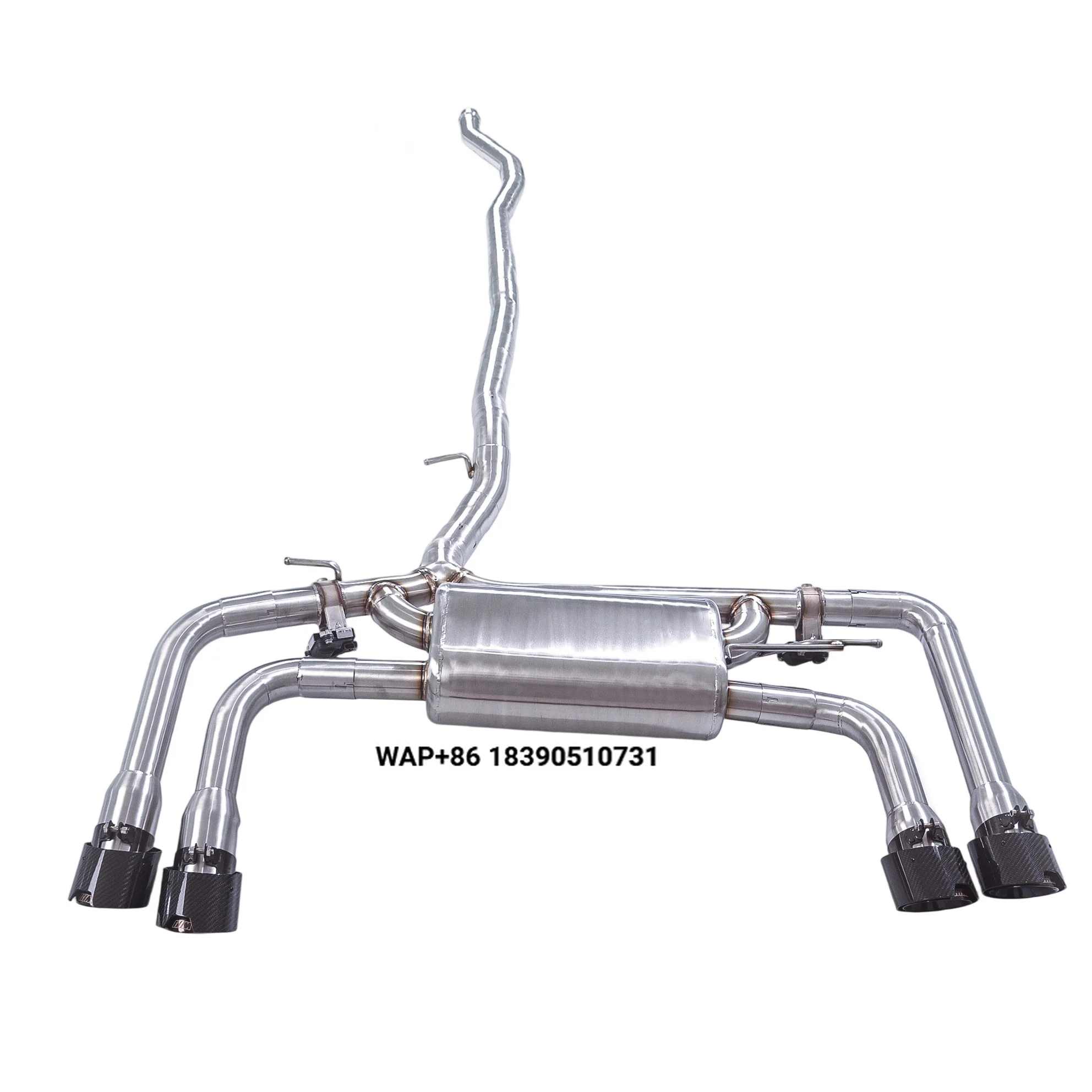 Suitable for 2023-2025 X1 X2 M35i U10 U11 U12 2.0T 4WD Ctback Valvetronic 304SUS Performance Car Exhaust M Standard Muffler