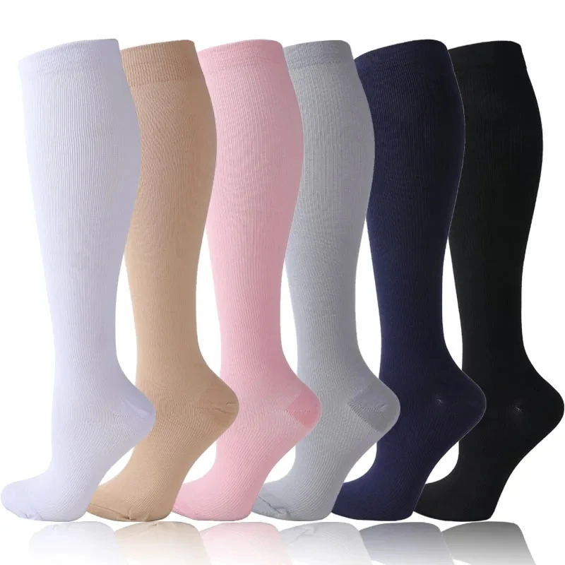 Compression Socks for Leggings Running Marathon Pressure Soccer Adult Socks Network Red Pressure Nurse Men Socks