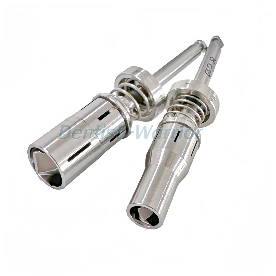 Dental Implant Trephine Drill Extraction Drill With Spring Autogenous Bone Self-grinding Bone Powder Collection Drill 2.8/5.0mm