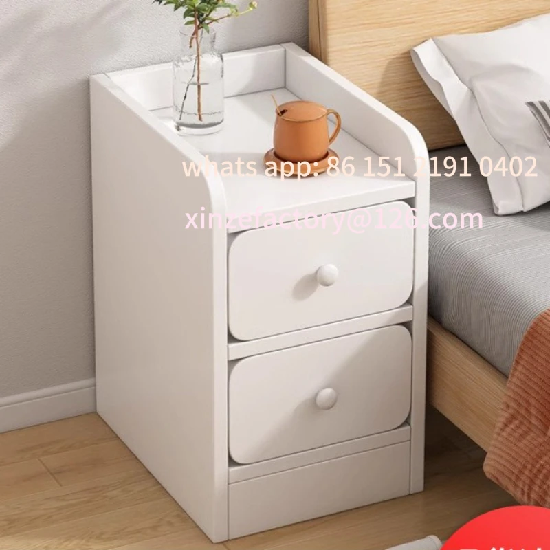 Customizable bedside table small household simple storage rack ultra-narrow crevice bedside