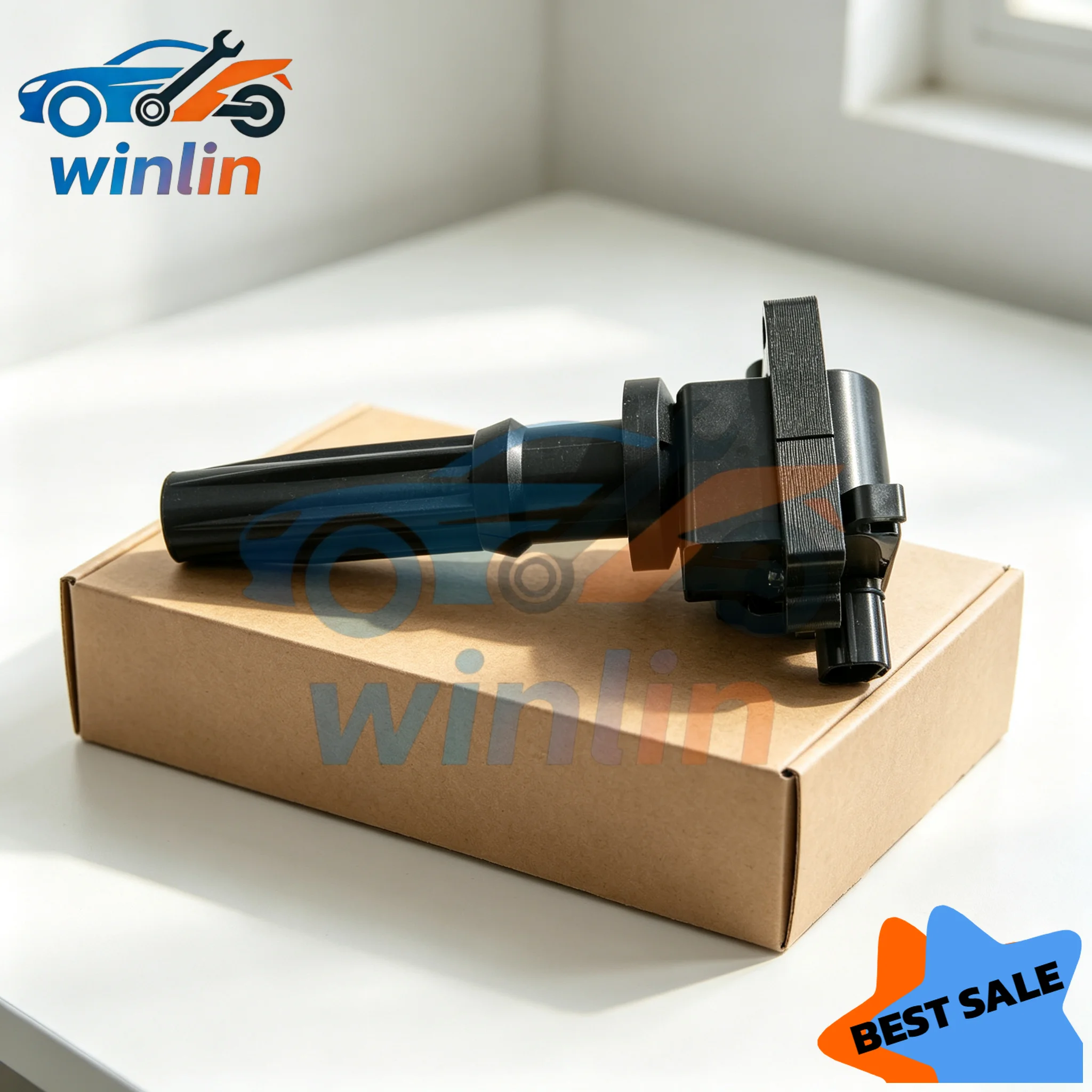 27301-38020 Ignition Coil For Hyundai Santa Fe Sonata For Kia Optima 2.4L 1999-2006 UF285 5C1155 New