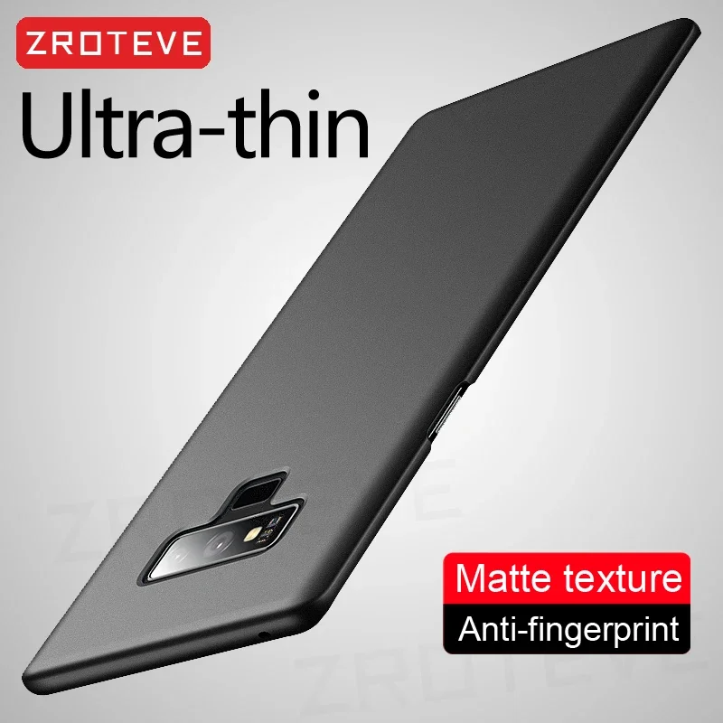 For Samsung Note9 Case ZROTEVE Ultra Slim Hard PC Matte Cover For Samsung Galaxy Note 9 Shockproof Phone Cases