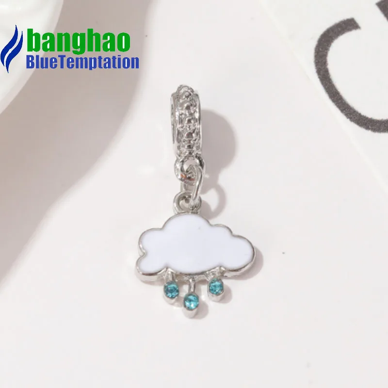 

DIY Fashion cloud Charm for making accessories for jewelry alloy pendants bracelets beads DGB1188