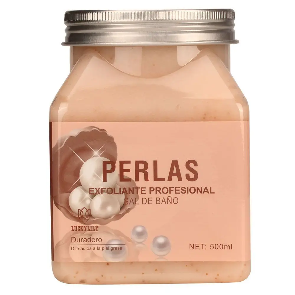 Natural Plant Fruit  Sea Salt Body Scrub Cream Smooth Softens Cuticles Cleansing Skin Whitening Exfoliating Body Care 500g