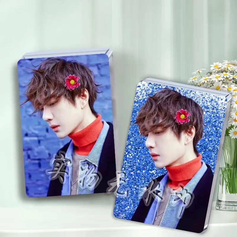 

Цегла «Flowing Sand Card» Маджонг, акриловое украшение в подарок на день рождения вокруг знака поддержки Ван Ибо «Quicksand»