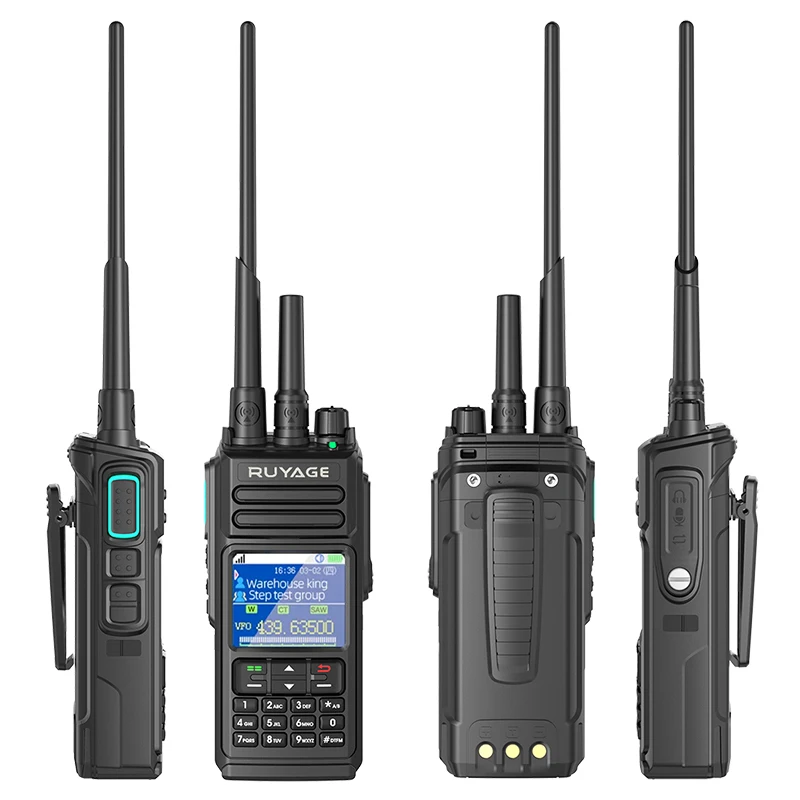 Ruyage-CT68 POC UHF Telefone 4G Walkie Talkie, Rádios de Rádio em Dois Sentidos, Estação de Presunto Telefone, Móvel, Longo Alcance, 100 km Distância