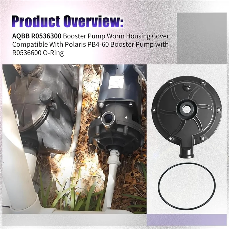 HLZS-Worm Replace For PB4-60 Pool Booster Pump R0536300 Replacement Volute Booster Pump Cover Pool & Spa Replacement Parts