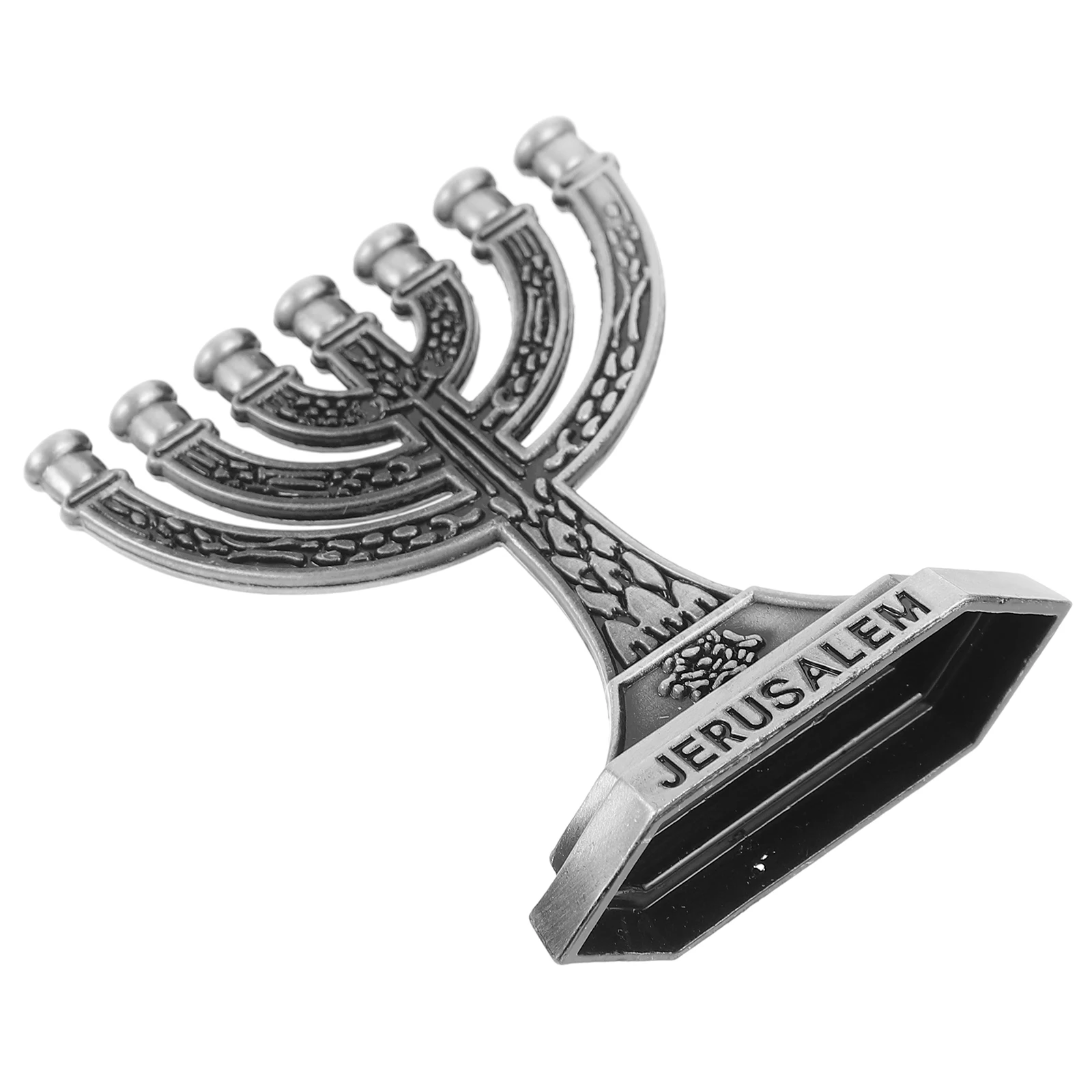 

Holy Grail Menorah C Holder Zinc Alloy Metal nament Creative Decorative Taper St Desktop Centerpiece Sturdy Detailed