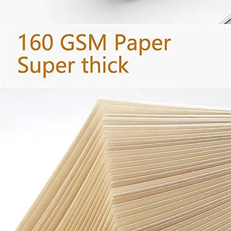 SR-レトロスパイラルスケッチブックリネンハードカバー120ページ160GSM厚い詰め替え可能なルーズリーフノートブック(32K)