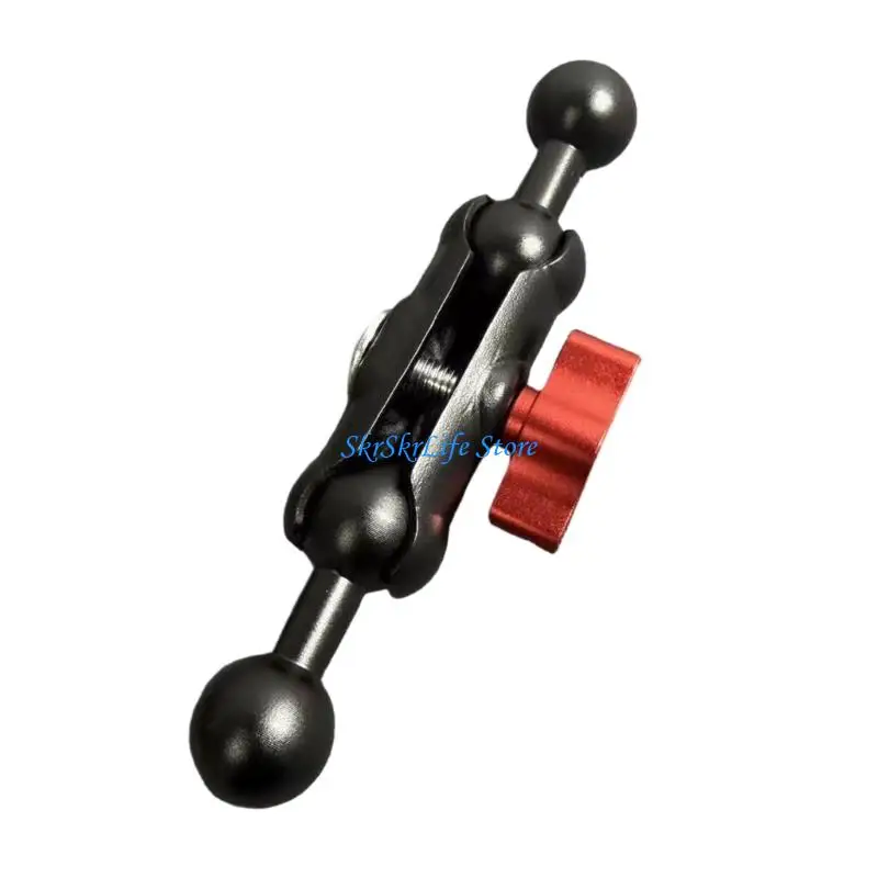 Soporte para cámara E65E, brazo enlace esférico 17mm para sistemas soporte teléfono, barra Metal 17mm a 17mm