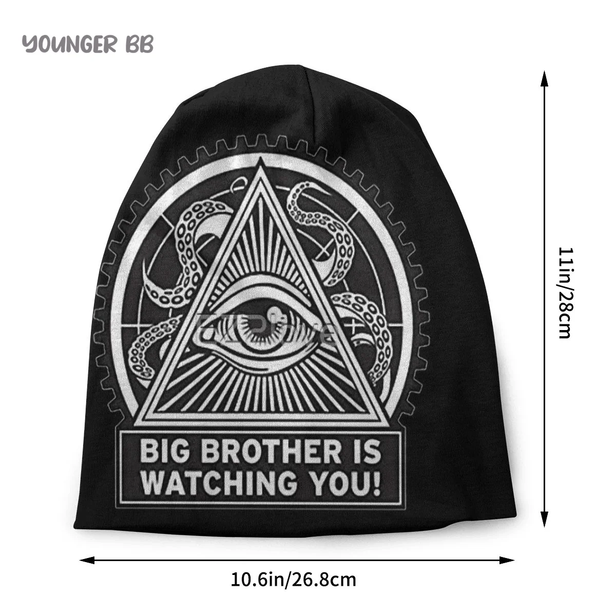 Bonnet Hats Llluminati Men Women's Knitting Hat Big Brother Is Watching You! Winter Warm Cap Beanies Thermal Elastic Caps