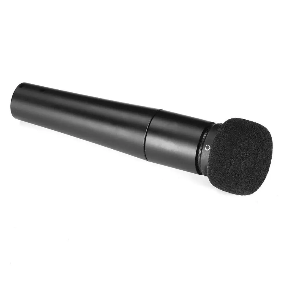 Replacement Mic Windscreen Cover Flocked Sponge Foam Windproof