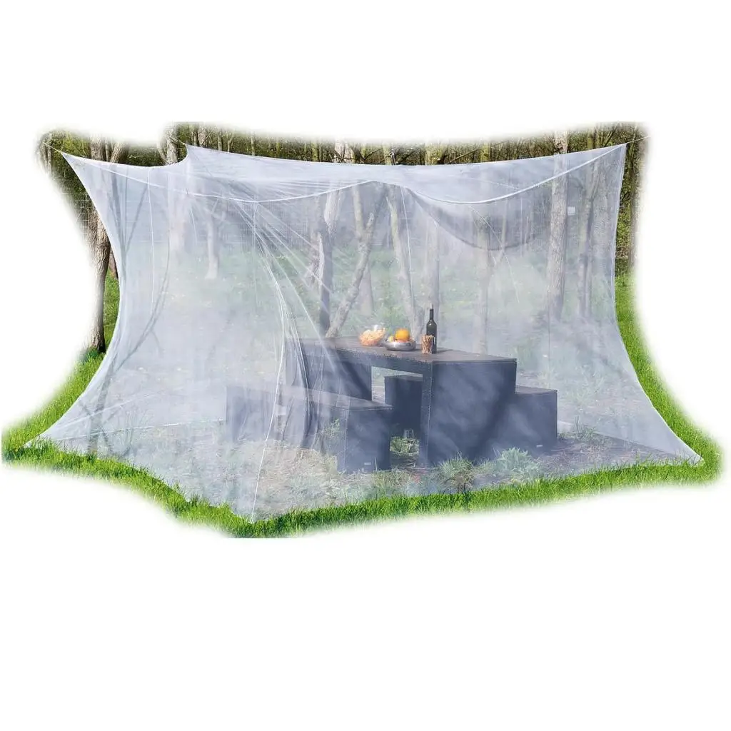 Breathable Large Mesh Screen Netting Portable Fly Netting Protection for Men Women Outdoor Events