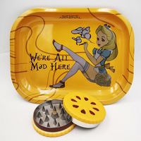 Cookie Metal Grinder Shape 55mm Biscuit  Grinder with Tinplate Rolling Tray 7x5.5\