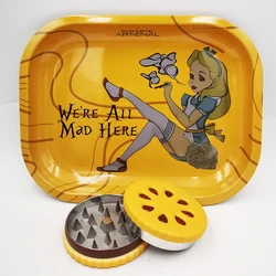 Cookie Metal Grinder Shape 55mm Biscuit Grinder with Tinplate Rolling Tray 7x5.5