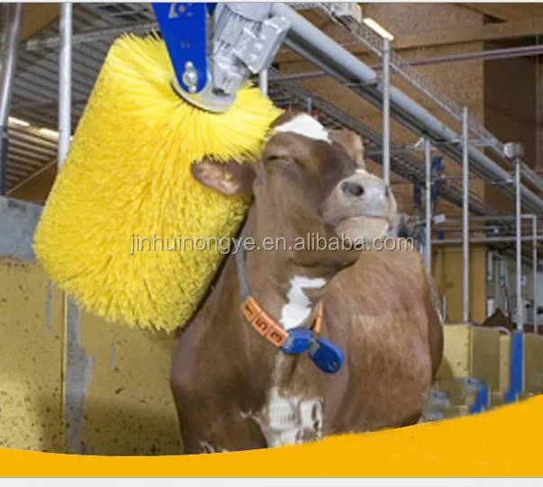 cleaning cow brush/farming roller cleaning brush/cattle/cow brush with electric motor