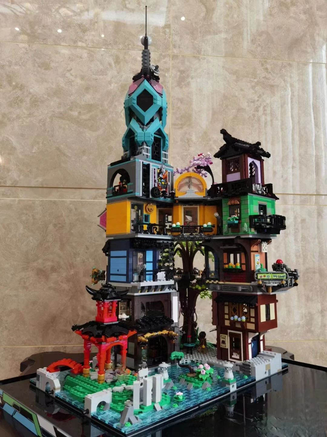 

Christmas Birthday Gift Toy X19006 06066 90039 71741 IN STOCK Compatible 71741 70620 City Gardens Building Blocks Bricks Kids