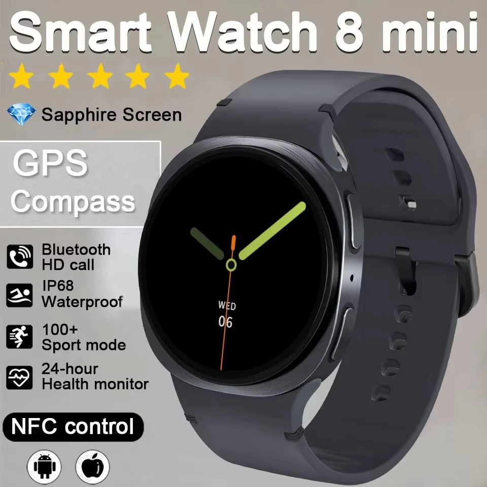 

2025 New For Xiaomi Watch 8 Mini Smart Watch Women Bluetooth Call Sport Fitness Tracker Watch Health Monitor Fashion Ladies Men