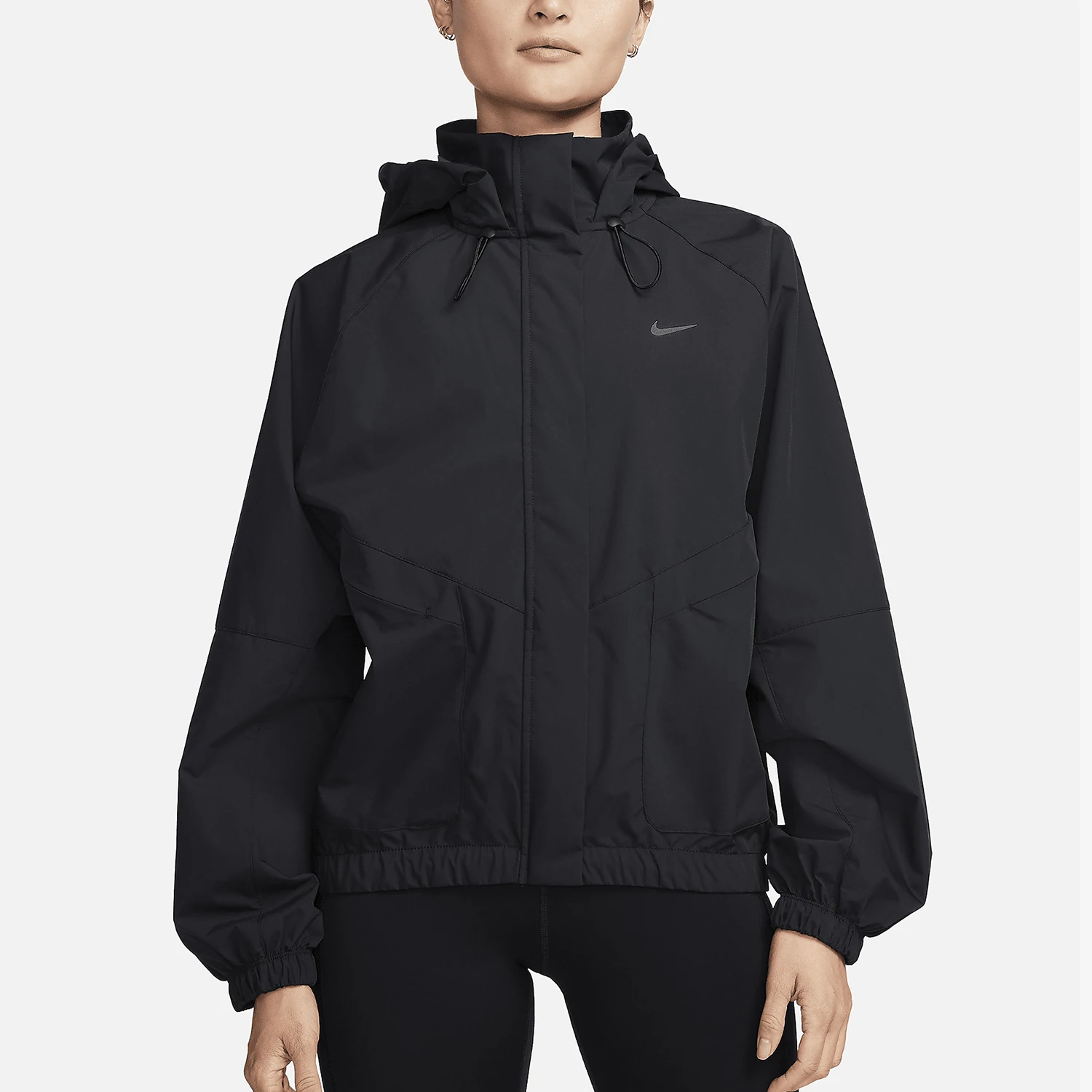 

Nike genuine 2024 New Women's Fashion Woven Hooded Sports Jacket FB7493-010